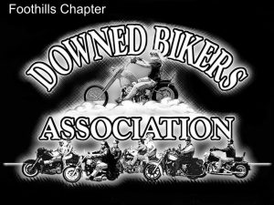 Downed Bikers Association - Foothills Chapter